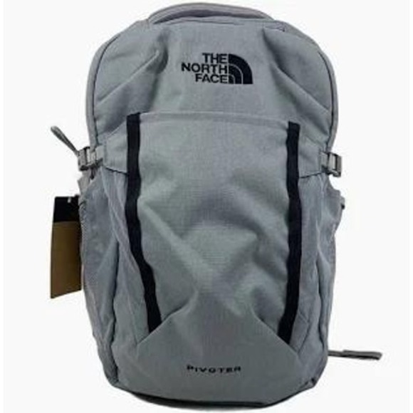 The North Face Other - The North Face‎ Pivoter Everyday Laptop Backpack Mid Grey Dark Heather/TNF Black